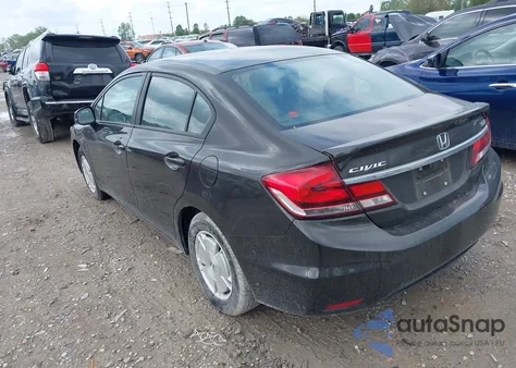 2013 Honda Civic Hf из США, поврежденный, VIN 2HGFB2F69DH532331